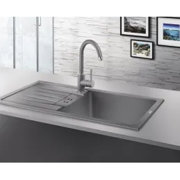 Kameninški sudoper Blanco FAVUM XL 6 S / Bijela soft