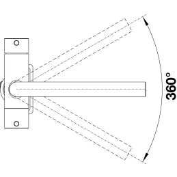 Baterija Blanco FONTAS II / silgranit