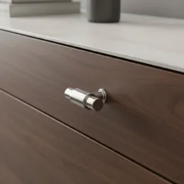 Ručkica knopka TINA DUO / Sjajni nikl