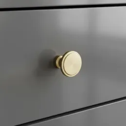 Ručka knopka TINA / Brušeno zlato