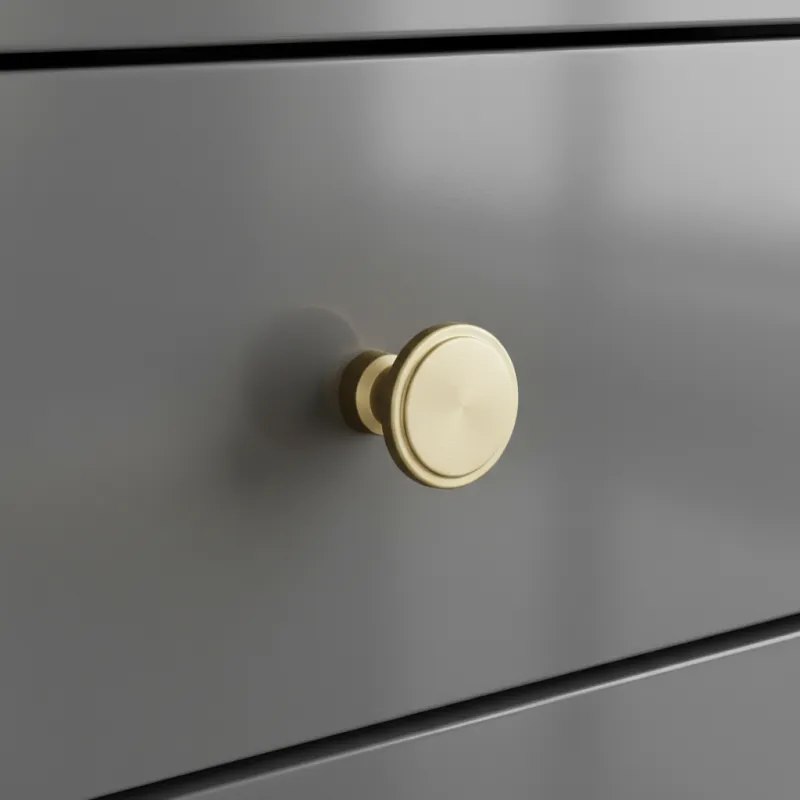 Ručka knopka TINA / Brušeno zlato