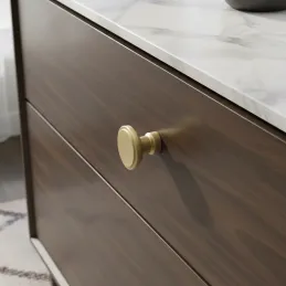 Ručka knopka TINA / Brušeno zlato