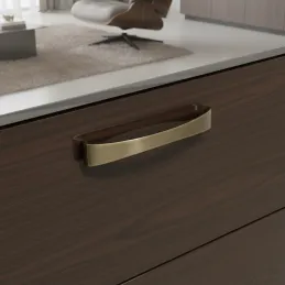 Ručka VITTO / Zlatna patina brušena