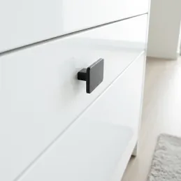 Ručka SIMPS gumb / Crna mat