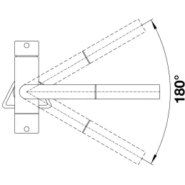 Baterija Blanco FONTAS II / silgranit