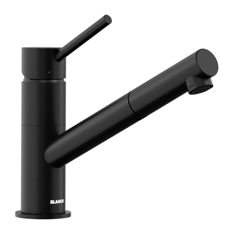 Blanco KANO-S slavina s tušem / Crna mat