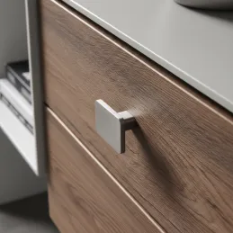 Ručka SIMPS gumb / Brušeni Nikel