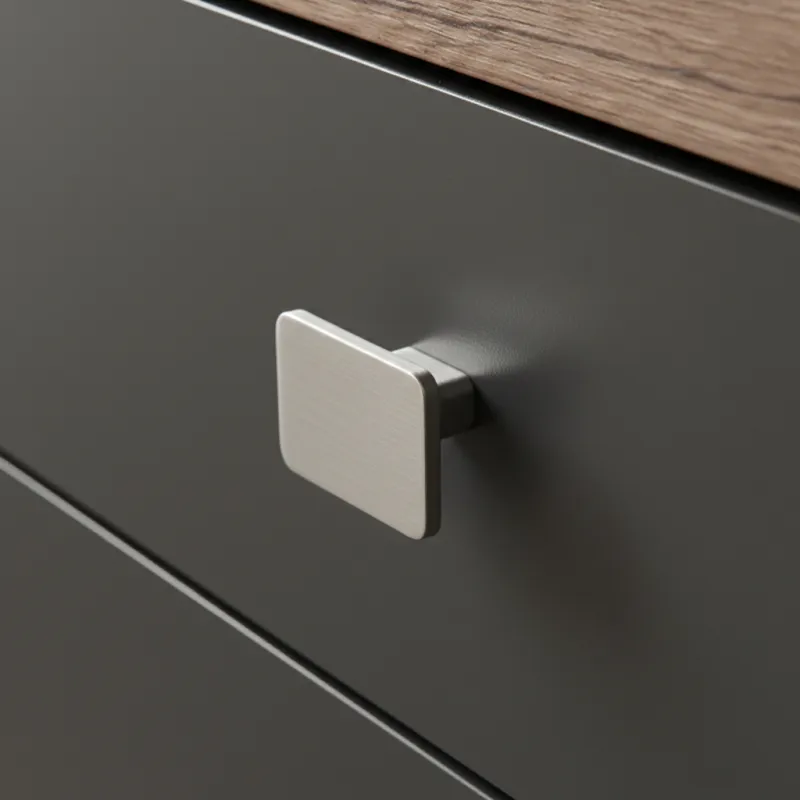 Ručka SIMPS gumb / Brušeni Nikel