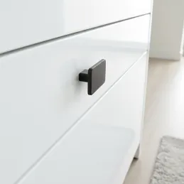 Ručka SIMPS knopka / Crna patina