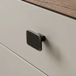 Ručka SIMPS knopka / Crna patina