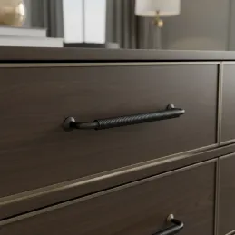 Ručkica STIGMA / Crna mat