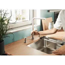 Baterija za prozor Blanco LANORA F / Polirani nehrđajući čelik