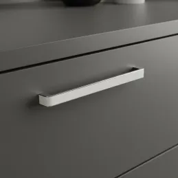 Ručka LEGRO / Bijela - sjajni krom