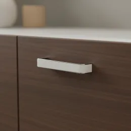 Ručka LEGRO / Bijela - sjajni krom