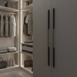 Garnitura za ormar HANNA / Crna mat