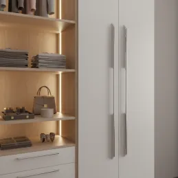 Garderobna ručka HANNA / Sjajni krom