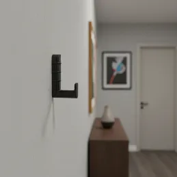 Vješalica TAU / Crna mat