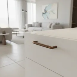 Ručka TAU / Brušeni mesing