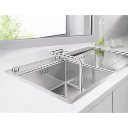 Baterija Blanco LARESSA F / krom / za ugradnju ispred prozora