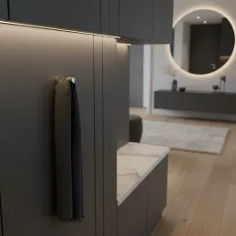 Vješalica PING / sjajni krom