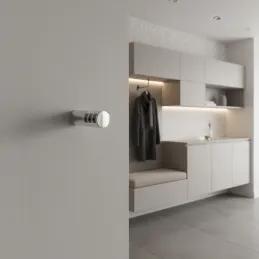 Vješalica PING / sjajni krom