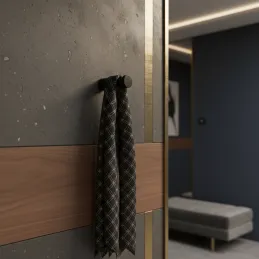 Vešalica KASTO / Crna mat