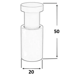 Vešalica KASTO / Crna mat