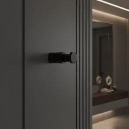 Vešalica KASTO / Crna mat