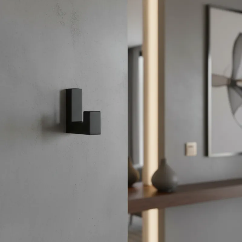 Vješalica TELGADO S / Crna mat