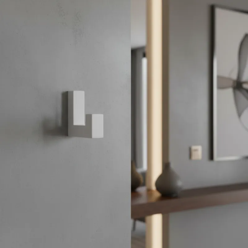 Vješalica TELGADO S / Bijela mat