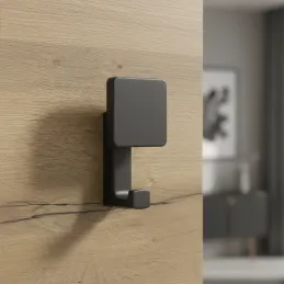 Vješalica GINERVA / Crna mat