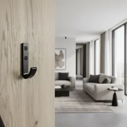 Namještajna kuka FIT Mini / Crna mat