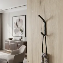 Namještajna vješalica FIT Maxi / Crna mat