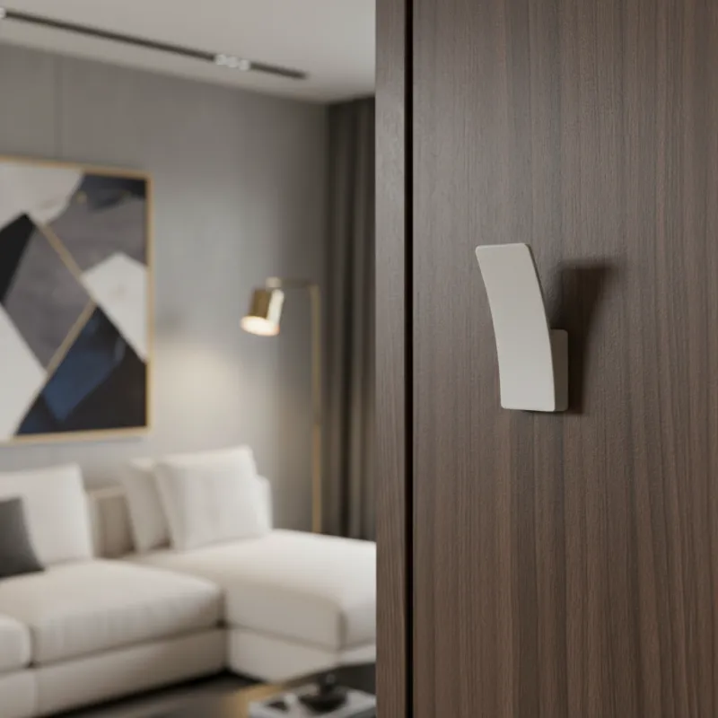 Vješalica AVALION / Bijela mat