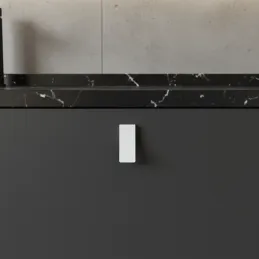 Ručka knopka AVALION / Bijela mat