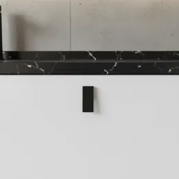 Ručka knopka AVALION / Crna mat završna obrada