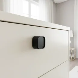 Ručka knopka LOGAN / Crna mat