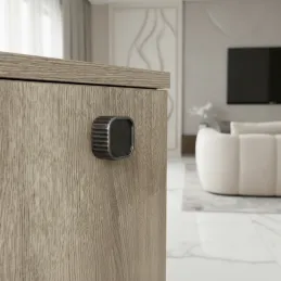 Ručka knopka LOGAN / Starosrebrna