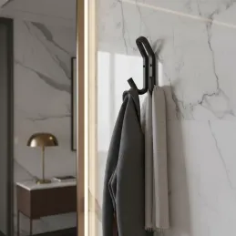 Vješalica PLATON / Crna mat