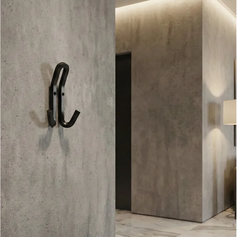 Vješalica PLATON / Crna mat