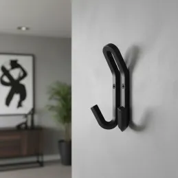 Vješalica PLATON / Crna mat