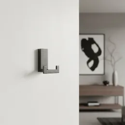 Vješalica SILVIA Mini / Crna brušena