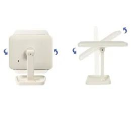 Kozmetičko ogledalo s LED svjetlom i organizatorom TREND / Krem