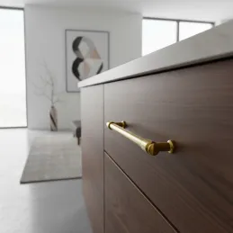 Ručka ADELE / Sjajno zlatna