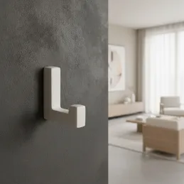 Vješalica MAXA / Bijelo mat