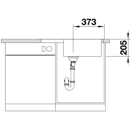 Nerđajući sudoper Blanco LEMIS XL 6 S-IF Compact