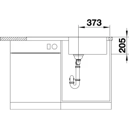Nerđajući sudoper Blanco LEMIS XL 6 S-IF