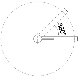 Baterija Blanco LINUS / krom