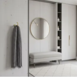 Vješalica ORSA / Zlatno sjajna