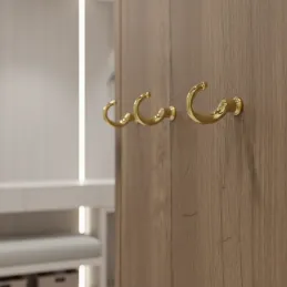 Vješalica ORSA / Zlatno sjajna